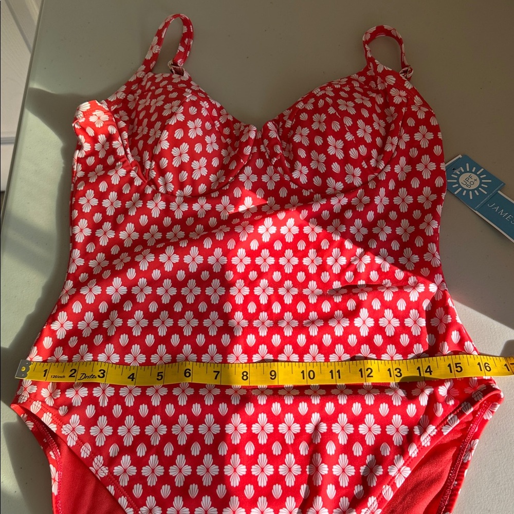 NWT Draper James Vibrant Red Garment Size Large - Picture 8 of 14